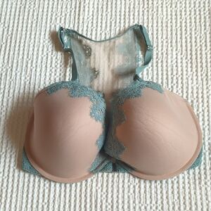 Victoria's Secret Dream Angels Lined Demi Women's Size 36DDD Lace Front Closure